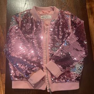 Two Sequin Girls Jackets both are included in sale.